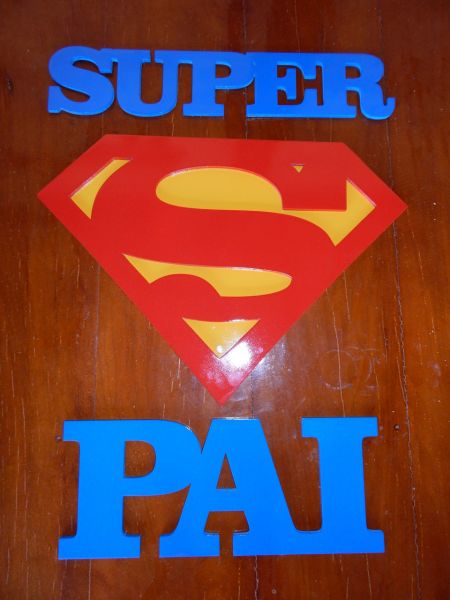 Silhueta super pai